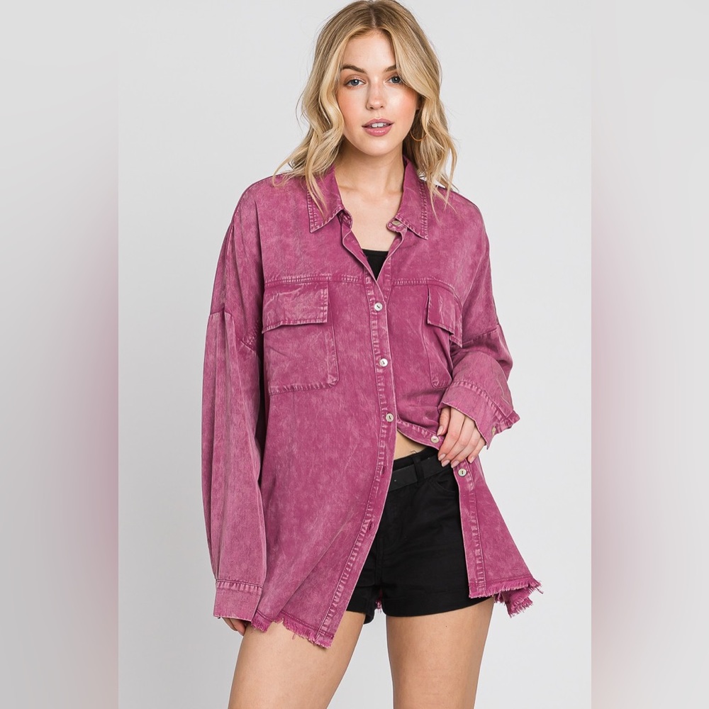 Mulberry button down - Picture 3 of 4